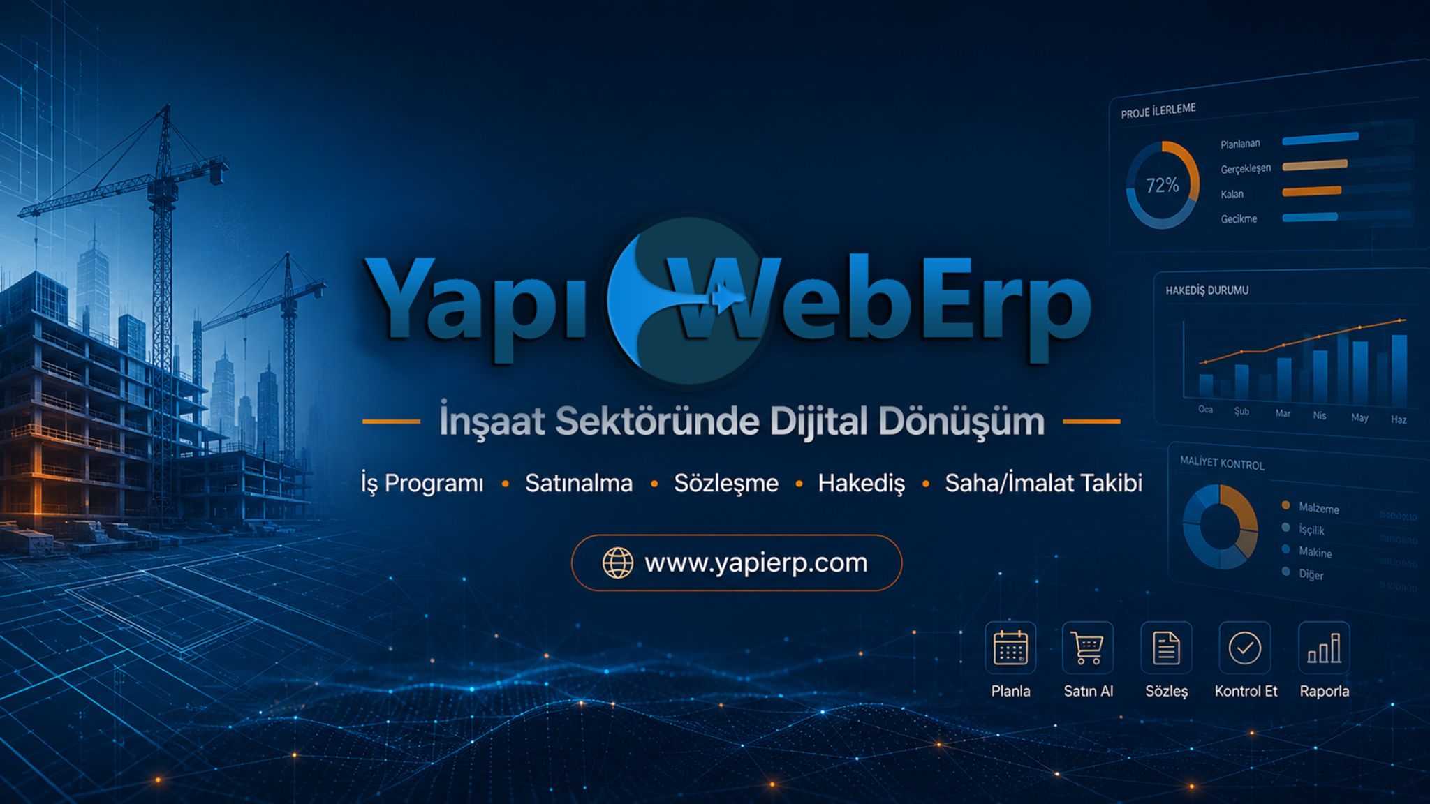 Yapı WebErp YouTube Kanalı - İnşaat Sektöründe Dijital Dönüşüm